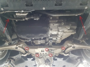 Scut motor din aluminiu Audi Q2 2016 - 2020 - Img 4
