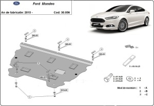 Scut motor Ford Mondeo 5 2015 - 2026 - Img 3