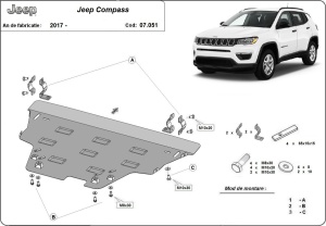 Scut Motor Jeep Compass 2017 - 2026 - Img 3