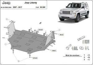 Scut motor Jeep Liberty 2007 - 2017 - Img 3