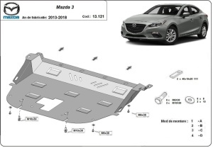 Scut motor Mazda 3 2013 - 2018 - Img 3