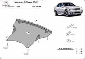 Scut motor Mercedes C-class W203 2000 - 2007 - Img 3