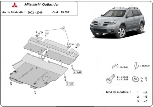 Scut motor Mitsubishi Outlander 2002 - 2006 - Img 3