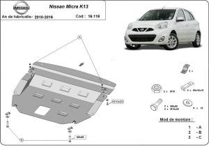 Scut motor Nissan Micra 2010 - 2016 - Img 3