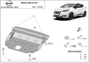 Scut motor Nissan Micra 2016 - 2026 - Img 3