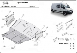 Scut motor Opel Movano 1998 - 2010 - Img 3