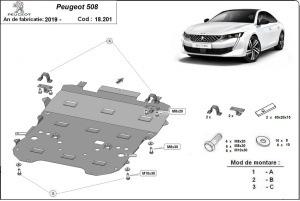 Scut motor Peugeot 508 2019 - 2026 - Img 3