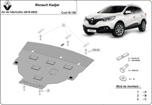 Scut Motor Renault Kadjar dupa 2015 2015 - 2022 - Img 3