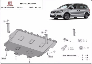 Scut motor Seat Alhambra 2010 - 2020 - Img 3
