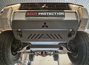 Scut motor și radiator Mitsubishi Pajero 3 (V60, V70) 1999 - 2007 - Img 8
