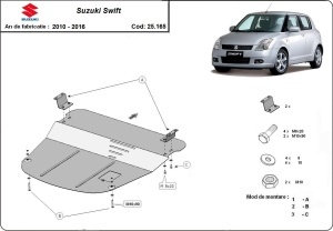 Scut motor Suzuki Swift 3 2010 - 2016 - Img 3