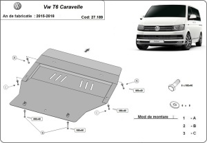 Scut motor Volkswagen Transporter Caravelle T6 2015 - 2018 - Img 3