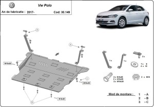 Scut motor VW Polo 2017 - 2026 - Img 3