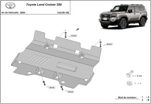 Scut radiator Toyota Land Cruiser 250 2024 - 2026 - Img 3