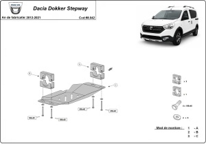Scut Sistem Stop&GO, EGR Dacia Dokker Stepway 2012 - 2020 - Img 3