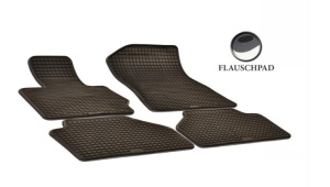 Set covorase cauciuc cu prindere velcro BMW X3 (F25) 2011 - 2017