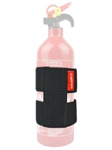 Suport velcro fixare stingator auto in portbagaj