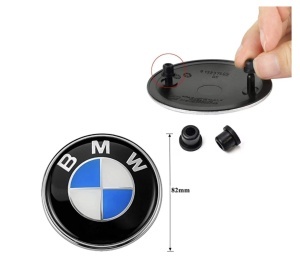 Embleme capota motor / portbagaj BMW originala - 82mm - Img 3