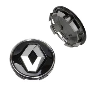 Ornament capac janta aliaj negru original Renault