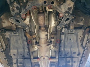 Scut antifurt catalizator pentru Toyota Corolla 2013 - 2018 - Img 4