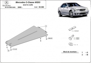 Scut cutie de viteză automată Mercedes C-Clasee W203 2000 - 2007 - Img 3