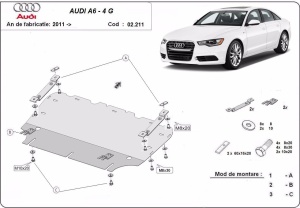 Scut motor Audi A6 2011 - 2018 - Img 3