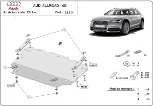 Scut Motor Audi A6 All Road 2011 - 2018 - Img 3