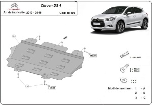 Scut motor Citroen DS4 2010 - 2018 - Img 3