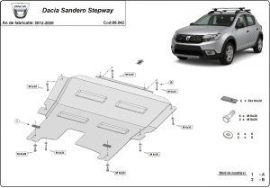 Scut motor Dacia Sandero Stepway 2012 - 2020 - Img 3