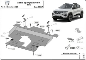 Scut motor Dacia Spring Extreme 2023 - 2024 - Img 3