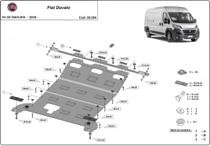 Scut motor Fiat Ducato 2016 - 2026 - Img 3