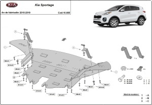 Scut motor Kia Sportage 2015 - 2019 - Img 3