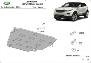 Scut motor metalic Range Rover Evoque 2011 - 2018 - Img 3