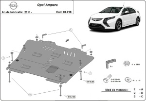 Scut motor Opel Ampera 2011 - 2019 - Img 3