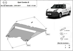 Scut motor Opel Combo 2010 - 2017 - Img 3