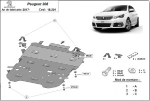 Scut motor Peugeot 308 2018 - 2026 - Img 3