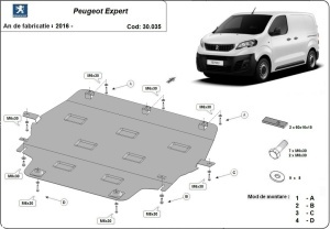Scut motor Peugeot Expert 2016 - 2026 - Img 3