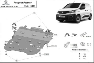 Scut motor Peugeot Partner 2018 - 2026 - Img 3
