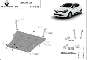 Scut motor Renault Clio 5 2019 - 2025 - Img 3