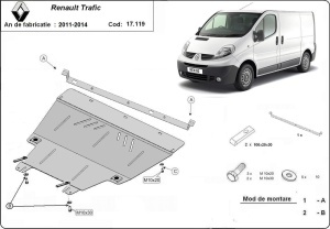 Scut motor Renault Trafic ( 2011-2014) 2011 - 2014 - Img 3