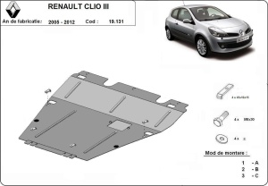 Scut motor și cutie de viteză Renault Clio 3 2005 - 2012 - Img 3