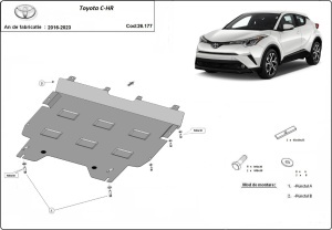 Scut motor Toyota C-HR 2016 - 2023 - Img 3