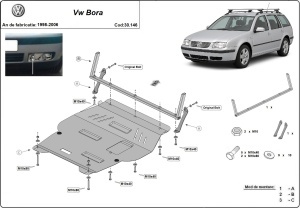 Scut motor VW Bora 1998 - 2006 - Img 3