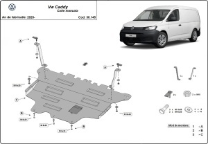 Scut motor VW Caddy 2020 - 2026 - Img 3