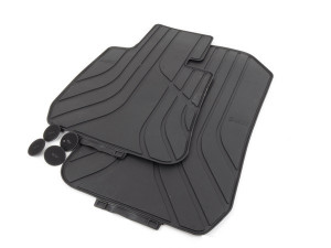 Set 2 covorase cauciuc fata BMW Seria 3 (E90/E91/E92/E93) 2004-2013