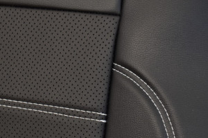Set huse scaune piele artificiala EXCLUSIVE LEATHER negre - Img 2