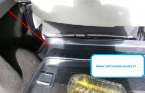 Tavita portbagaj Dacia Logan MCV 5 LOC 2007 - 2013 - Img 2