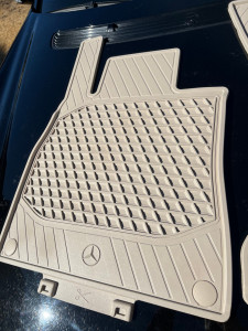 Covorase cauciuc fata bej Mercedes S-Class Coupe C217 2014-2022 - Img 4