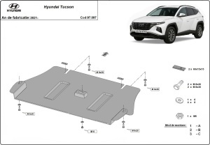 Scut catalizator Hyundai Tucson 2021 - 2026 - Img 3
