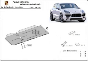 Scut cutie de viteză manuală și automată Porsche Cayenne 2002 - 2006 - Img 3